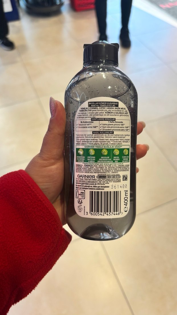 Garnier Micellar Kömür Temizleyici Jel - Görsel 3