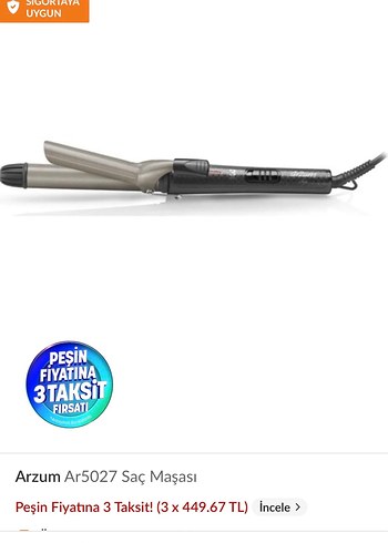 Arzum Gri Saç Maşası - Görsel 7