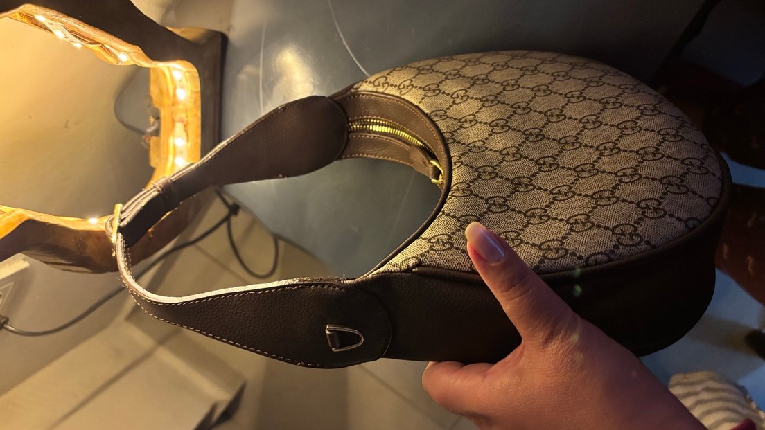 Gucci kahverengi çanta - Görsel 5