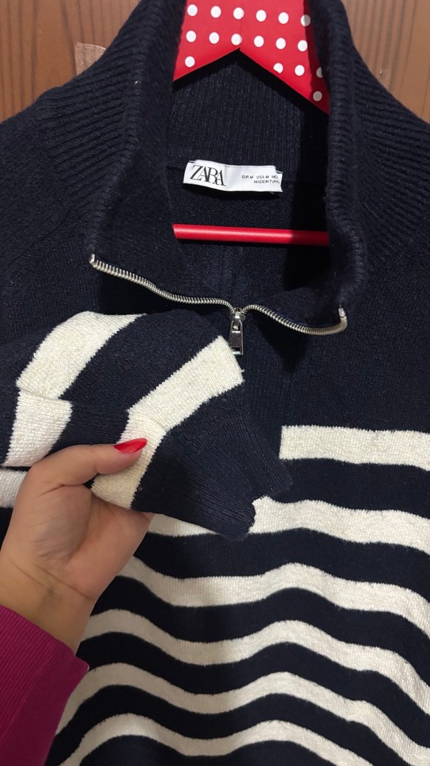 Zara salaş kazak - Görsel 3