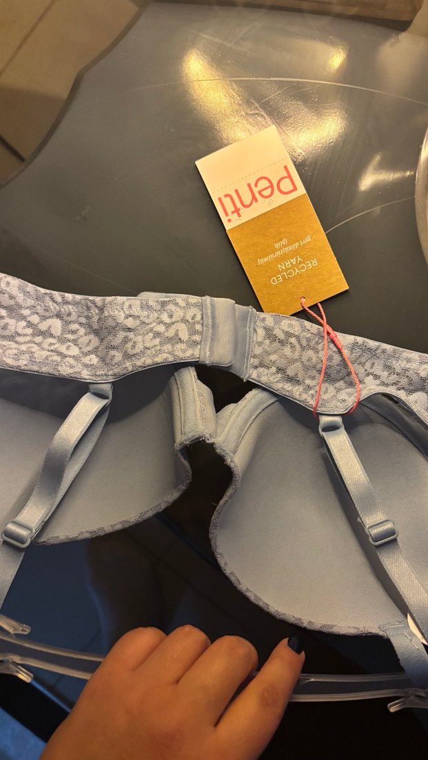 Mavi Desenli Bohem Sütyen - Görsel 3