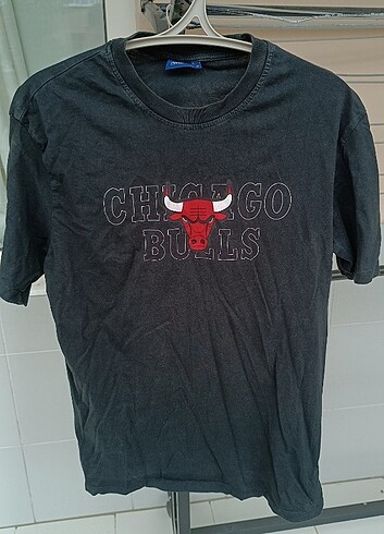 Chicago Bulls Baskılı T-shirt 