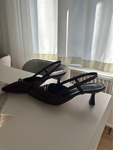 37 Beden Bordo ayakkabı