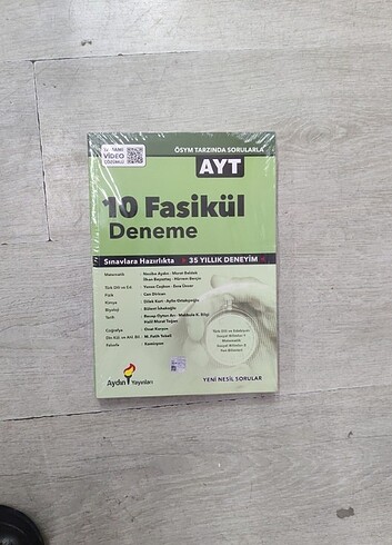 Aydın ayt deneme