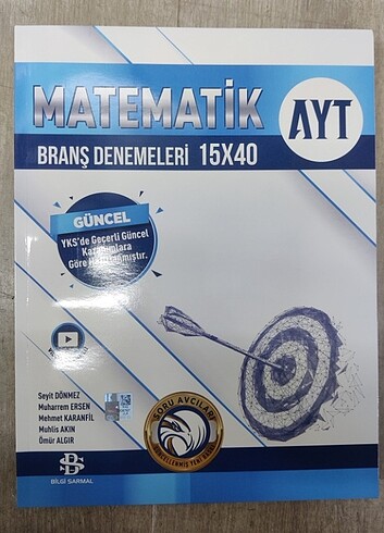 Bilgi sarmal ayt matematik deneme 