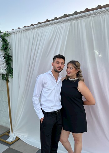 Siyah Yüksek Yakalı Kolsuz Mini Elbise - Görsel 6