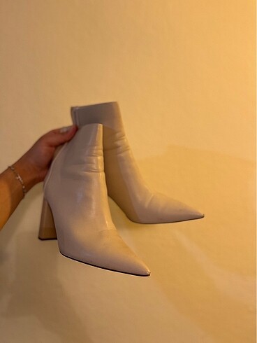 Mango kırık beyaz bot - Görsel 5