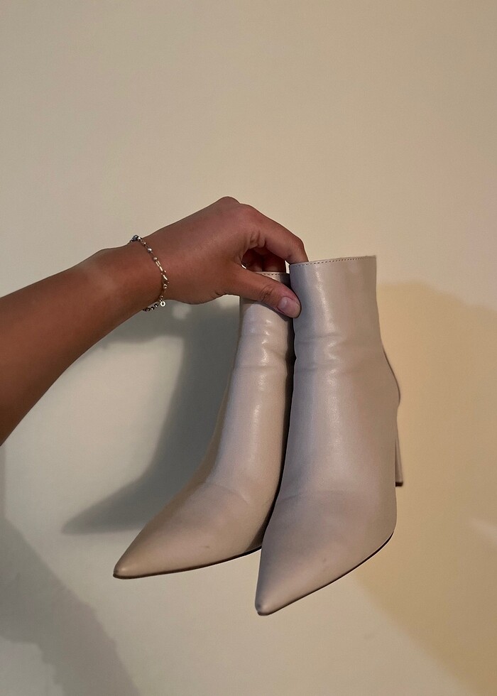 Mango kırık beyaz bot - Görsel 4