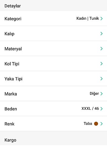 xxl Beden Tunik güzel