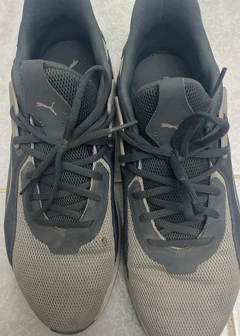 Puma Gri Erkek Spor Ayakkabı Bağcıkları - Görsel 2