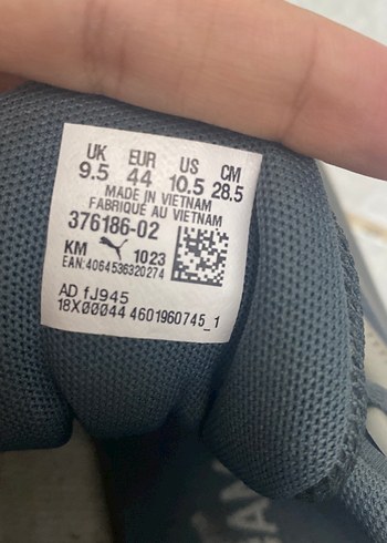 Puma Gri Erkek Spor Ayakkabı Bağcıkları - Görsel 3