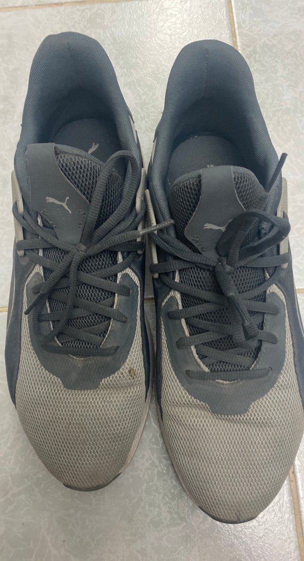 Puma Gri Erkek Spor Ayakkabı Bağcıkları - Görsel 2