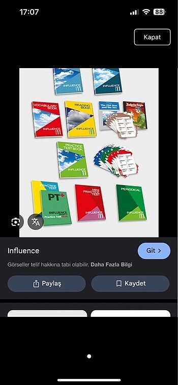 Yds influence 11 set