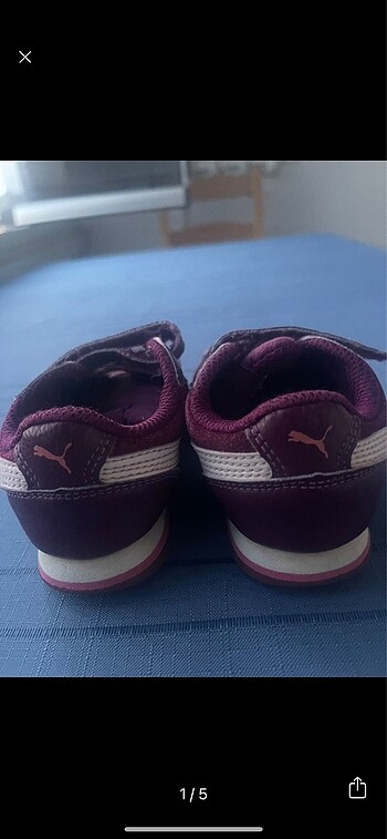 24 Beden mor Renk Puma spor ayakkabı