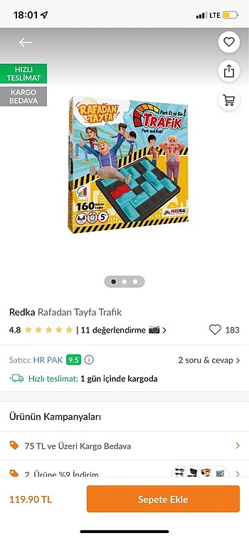 Zeka ve dikkat geliştirici trafik tayfa oyunu
