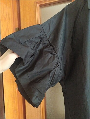 42 Beden siyah Renk Koton Elbise