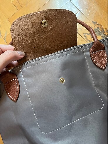 Beden gri Renk Longchamp Çanta