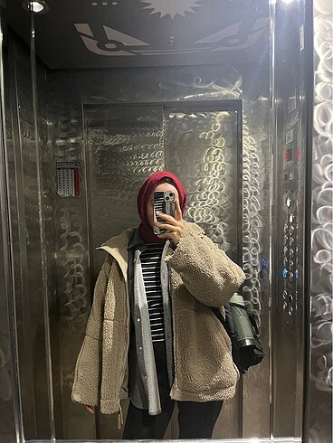 hmş peluş mont