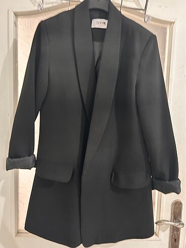 Siyah blazer ceket