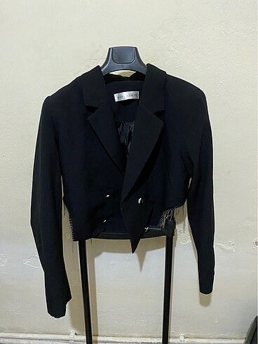 Taşlı blazer ceket