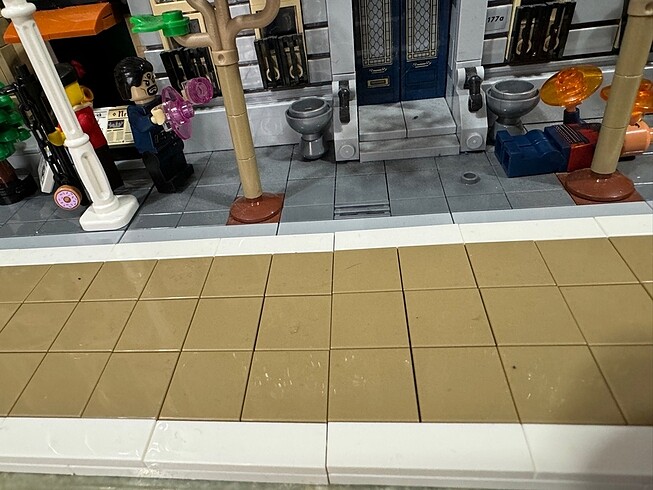 Beden Renk Lego 2x2 bej tail fayans 50 adet