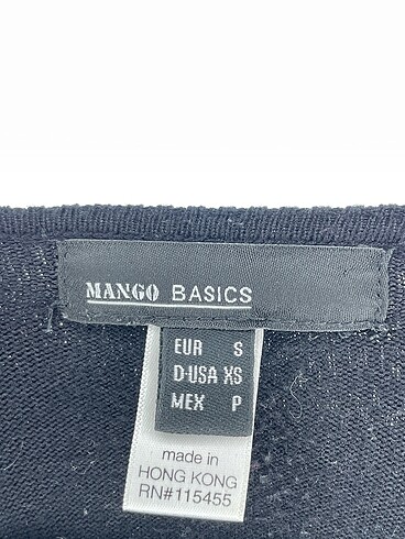 s Beden siyah Renk Mango Kazak / Triko %70 İndirimli.