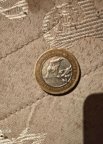 2016 temmuz şehitler anısına madeni para - Görsel 7