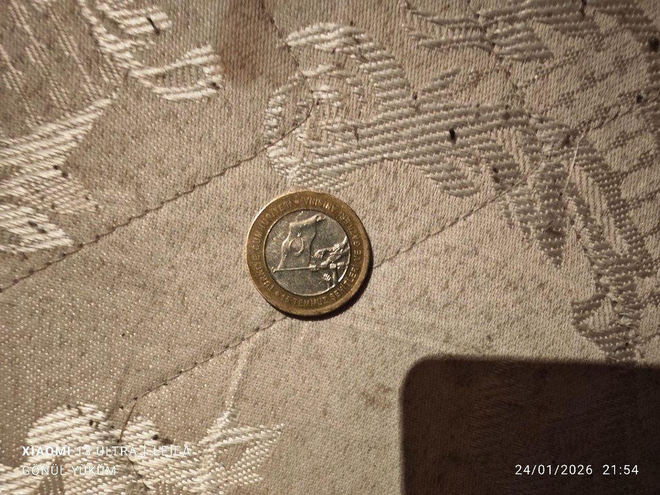 2016 temmuz şehitler anısına madeni para - Görsel 5