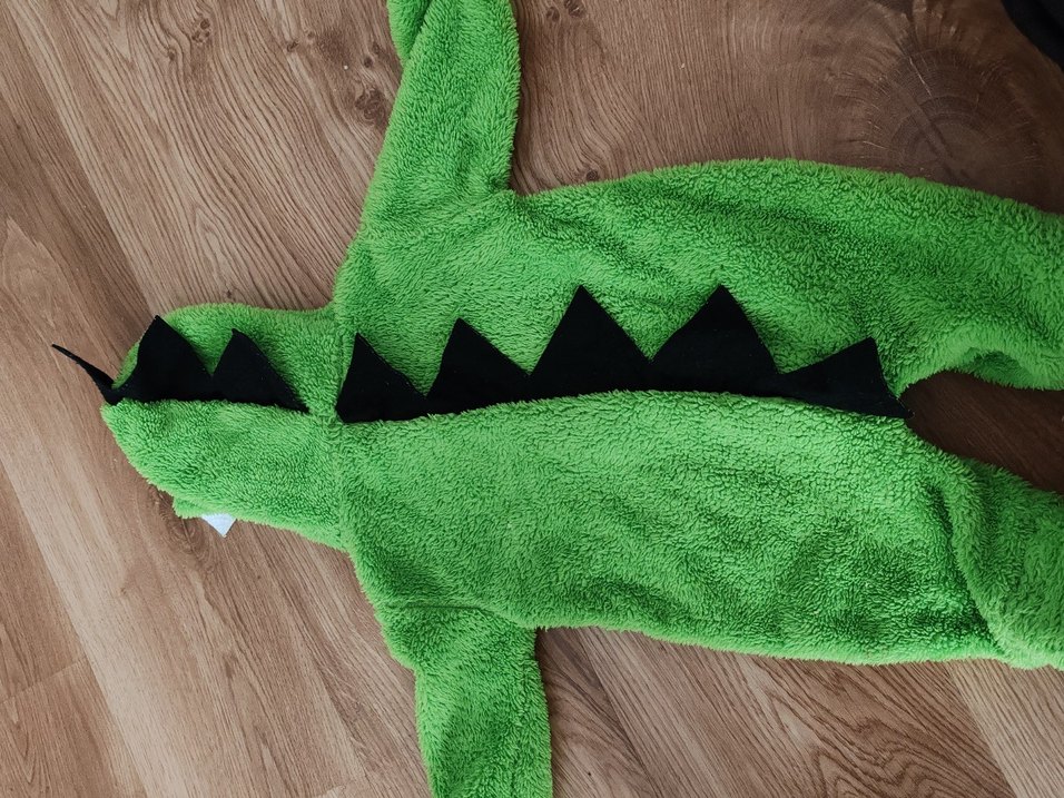 Yeşil Kapüşonlu Bebek Tulumu - Görsel 2