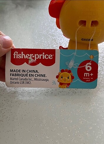 Beden Fisher price hayvancıklar serisi aslan