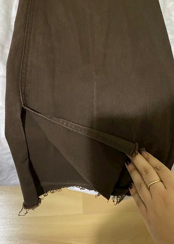 Stradivarius D74 ispanyol paça pantolon - Görsel 2