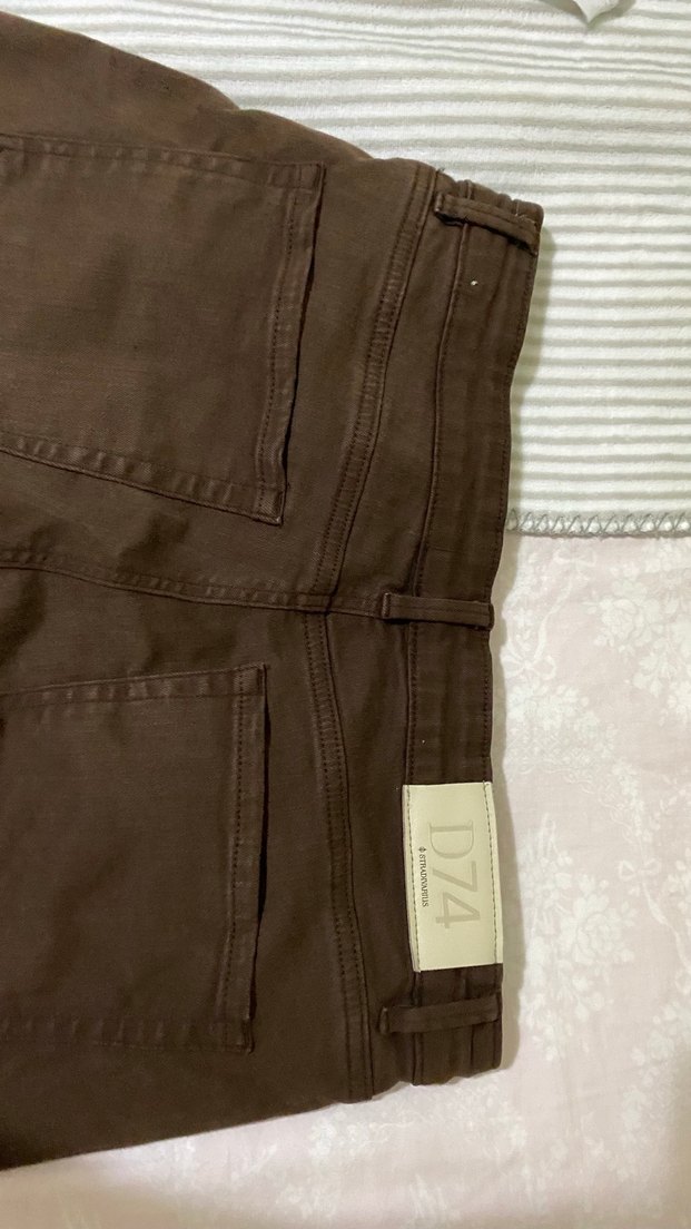 Stradivarius D74 ispanyol paça pantolon - Görsel 5