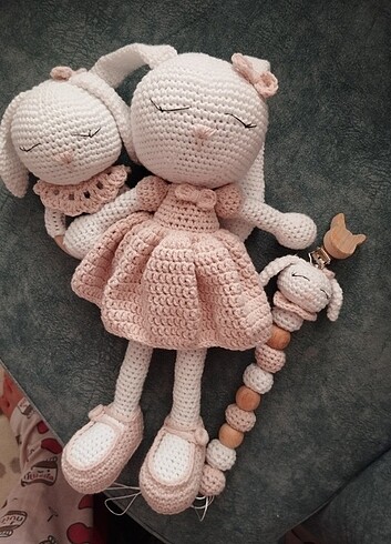 Amigurumi Tavşan Set