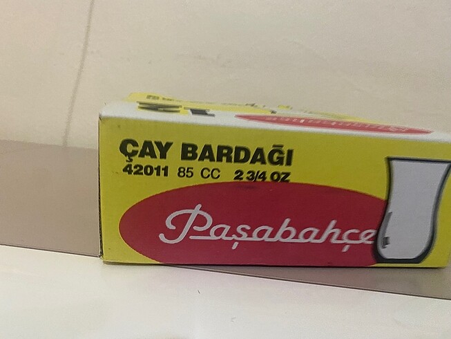  Beden çeşitli Renk Çay bardağı takımı 12li