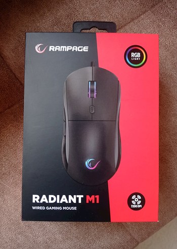 Rampage Radiant M1 Kablolu RGB Oyun Faresi