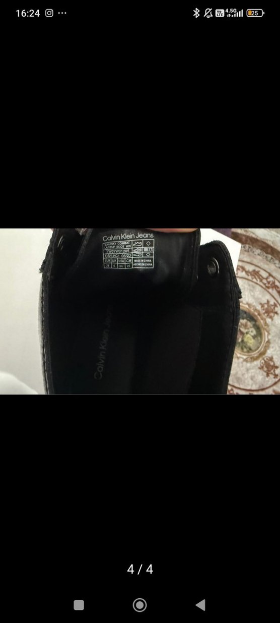 ORİJİNAL CALVİN KLEİN BOT GOTİK - Görsel 4