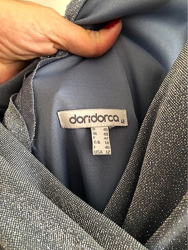 l Beden Gece elbisesi Doridorca