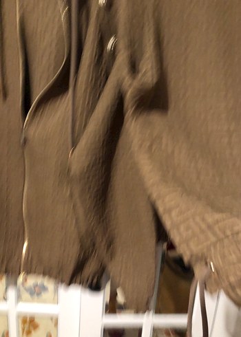 Kahverengi Kapüşonlu eşofman takım - Görsel 4