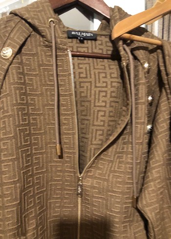 Kahverengi Kapüşonlu eşofman takım - Görsel 3