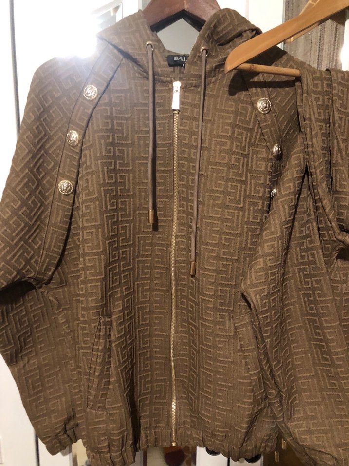 Kahverengi Kapüşonlu eşofman takım - Görsel 2