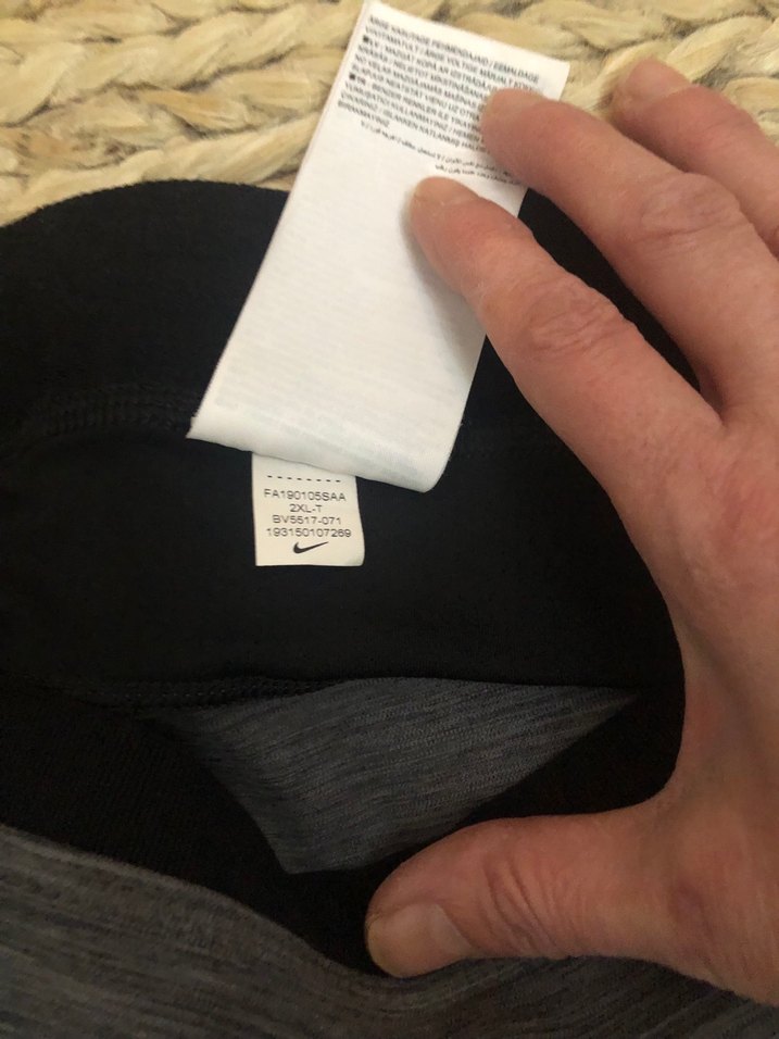 Gri Elastik erkek tayt - Görsel 4