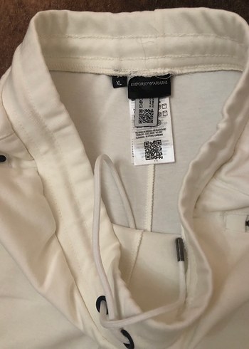 Beyaz Rahat Kesim Erkek Outdoor Eşofman Altı - Görsel 4