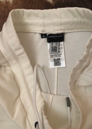 Beyaz Rahat Kesim Erkek Outdoor Eşofman Altı - Görsel 3