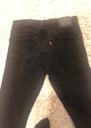Siyah Erkek Regular Fit Denim Pantolon - Görsel 2