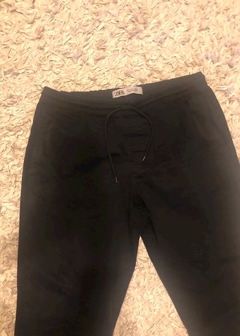 Siyah Rahat Kesim Erkek pantolon - Görsel 4