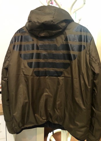 Kahverengi Fermuarlı Erkek Kaban - Görsel 3