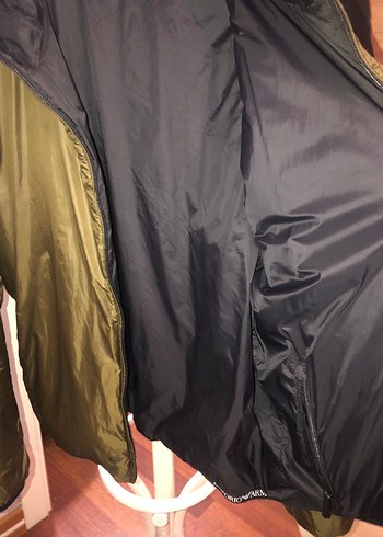 Kahverengi Fermuarlı Erkek Kaban - Görsel 4