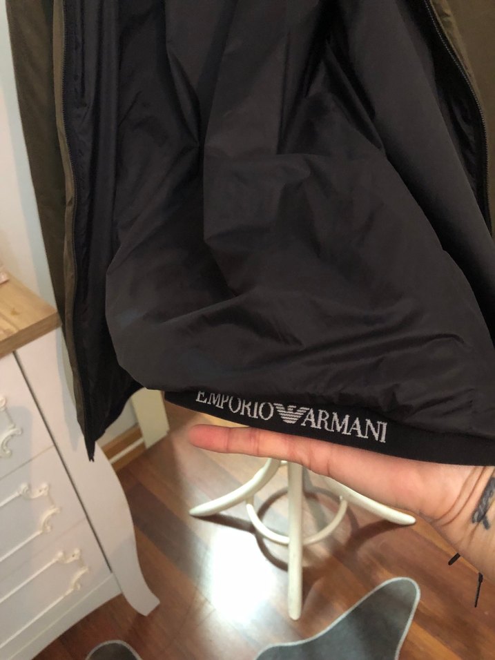 Kahverengi Fermuarlı Erkek Kaban - Görsel 5