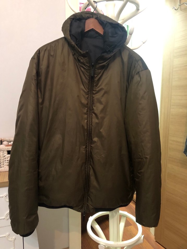 Kahverengi Fermuarlı Erkek Kaban - Görsel 2