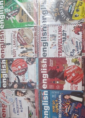 Beden Renk HOT ENGLİSH MAGAZINE